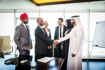 Business team in Dubai