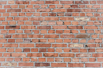 A bright Brick wall background texture