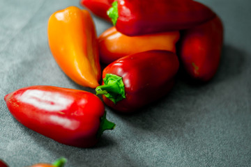red bell peppers