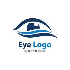 inspiration eye logo vector design