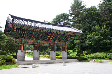 Bongseonsa Temple in Namyangju-si, South Korea.