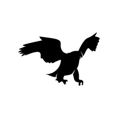 Eagle logo design vector. Eagle logo template illustration