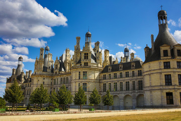 the castle of Chambord France