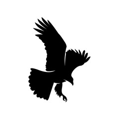 Eagle logo design vector. Eagle logo template illustration