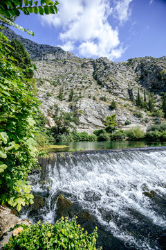 Ombla river source, Dubrovnik, Croatia