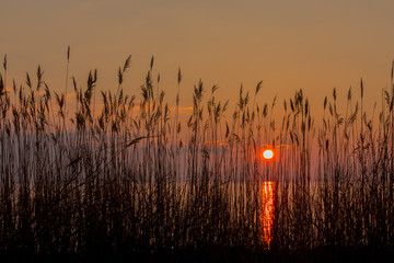 Chesapeake Bay Sunrise in Calvert County Maryland