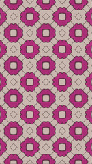Ornate geometric pattern and abstract colored background