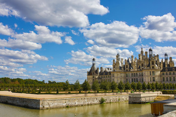 the castle of Chambord France