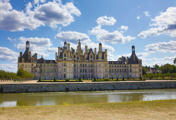 the castle of Chambord France