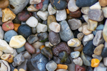 pebbles on the beach