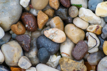 pebbles on the beach