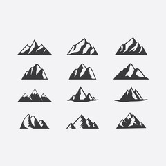 Mountain Vector Art For Logos
