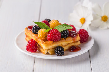 Image with waffles.