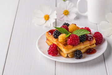 Image with waffles.