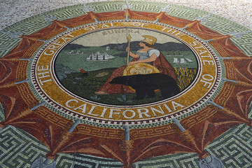 The Great Seal of the State of California, Ferry Building, San Francisco