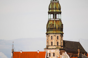 St Peters Lutheran Church in Riga, Latvia