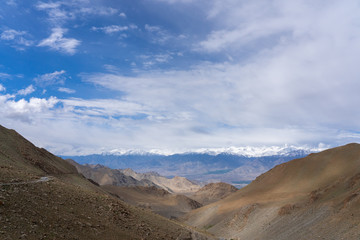 Naklejka premium road to the northern Indian Himalayan Region (IHR) mountain is the section of the Himalayas