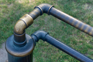 water pipe and valve