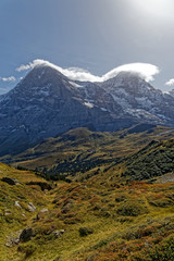Sommets de l'Eiger et du Mönch