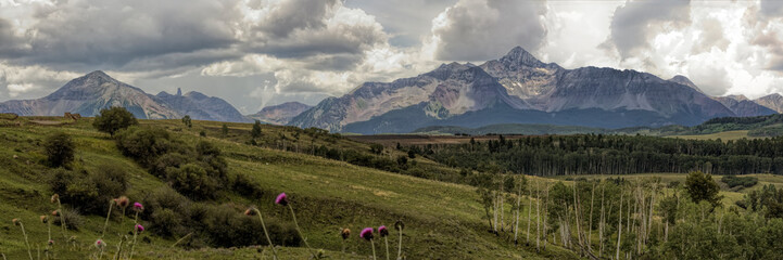 Rocky Mountains Panoramic View