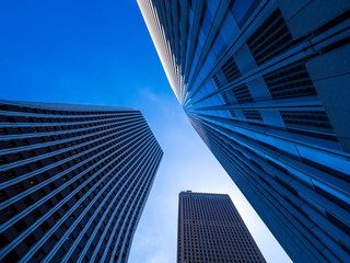 Fototapeta na wymiar 高層ビル・都市風景・ビジネス　イメージ