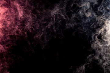 pink and white abstract smoke background - obrazy, fototapety, plakaty