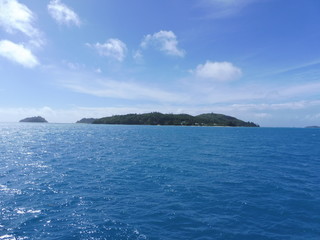 Naklejka premium Seychelles islands