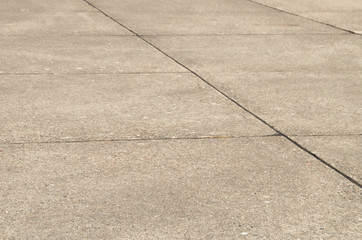 concrete runway