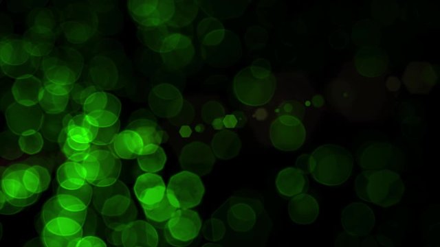 Abstract creative bokeh background. Colorful glowing glitter design, shiny lights on black screen.
