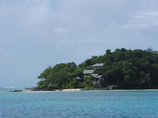 Fototapeta na wymiar Seychelles islands