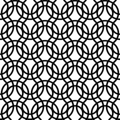 Design seamless monochrome zigzag pattern