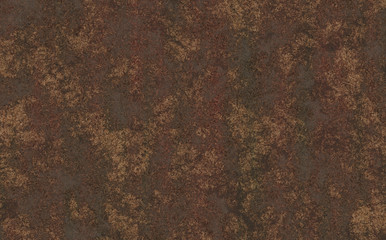 oxidized eroded rusty old metal