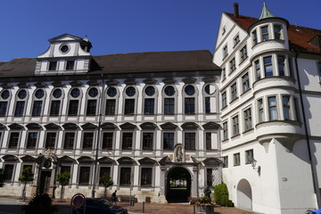 Fototapeta na wymiar Universität, Jesuitenkolleg, Institut Dillingen