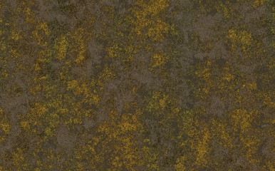 oxidized eroded rusty old metal