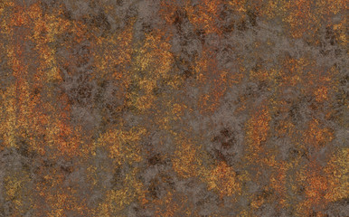 eroded rusty old metal 