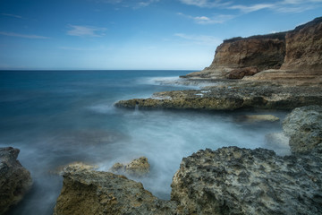 Some rocks near in Torre dell'Orso, Malendugno, Puglia, Italy
