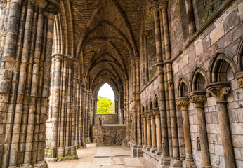 Interior of Holyrood Abbey 