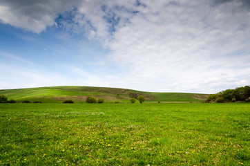 sunset and storm background