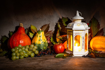 beautiful halloween background and pumkin