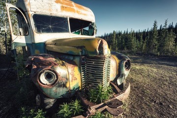 Fairbanks Bus 142 (The Magic Bus) from Into The WIld , Stampede Trail, Alaska