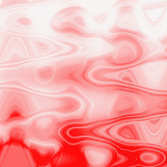 Abstract boho pattern in white and coral for cover design. Retro chevron