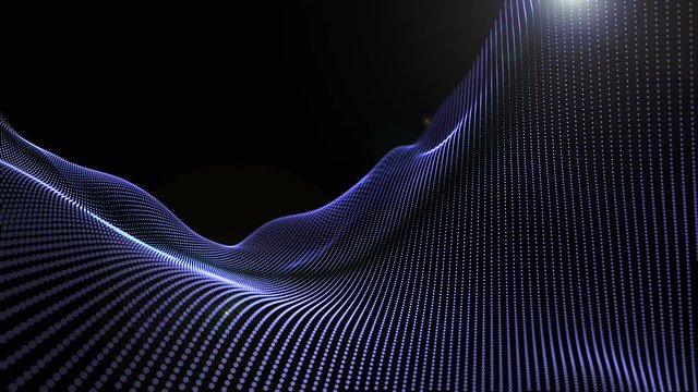 Abstract Particle Background