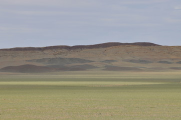 Fototapeta premium Mongolie intérieure, Plaines