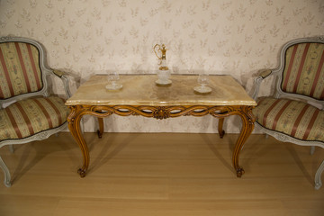 Luxury Baroque coffee table