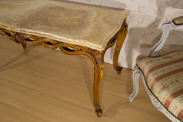 Luxury Baroque coffee table