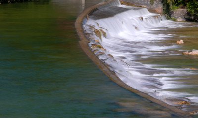 kleiner Wasserfall an der Alz