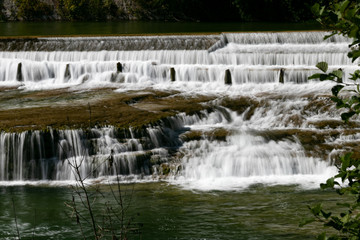 romantischer Wasserfall