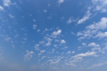 Beautiful sky landscape.Sunshine in summer background.Scenic beautiful nature cloudscape with sunlight in summer time.