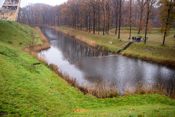 Battleground of the Fort de Roovere at Bergen op Zoom, Netherlands