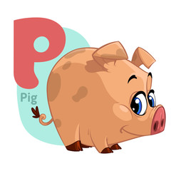 Pig ABC Alphabet